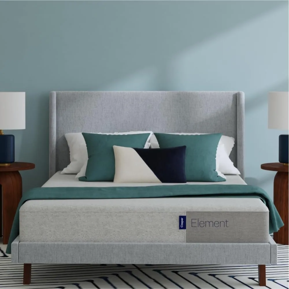 

Mattress, Queen Medium Firm Mattress - Memory Foam + Support - 100-Night Trial - US Mattress, Grey, Mattress