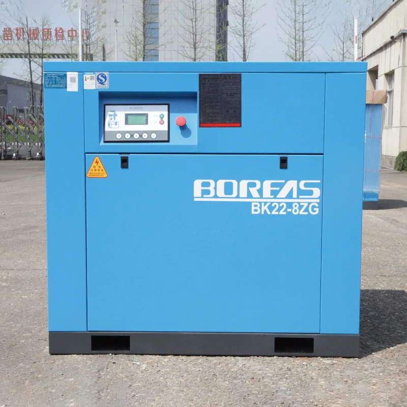 Industry electric rotary 22kw direct driven screw air compressor kaishan BK22-8G