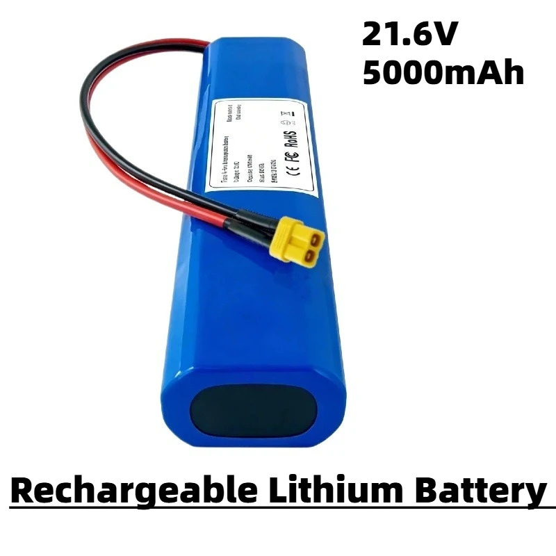 

Large Capacity 6S1P 21.6V 5000mAh Rechargeable Lithium Battery Pack Long Run Time for High Power Devices with BMS Protection