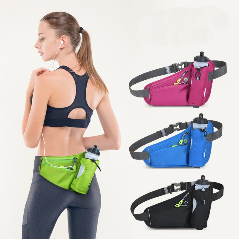 

Running Belt Waist Pack Bag,Workout Gear,Gym Fitness Fanny Pack for Phone,Jogging Pocket Belt for Women & Men,Hiking, Biking