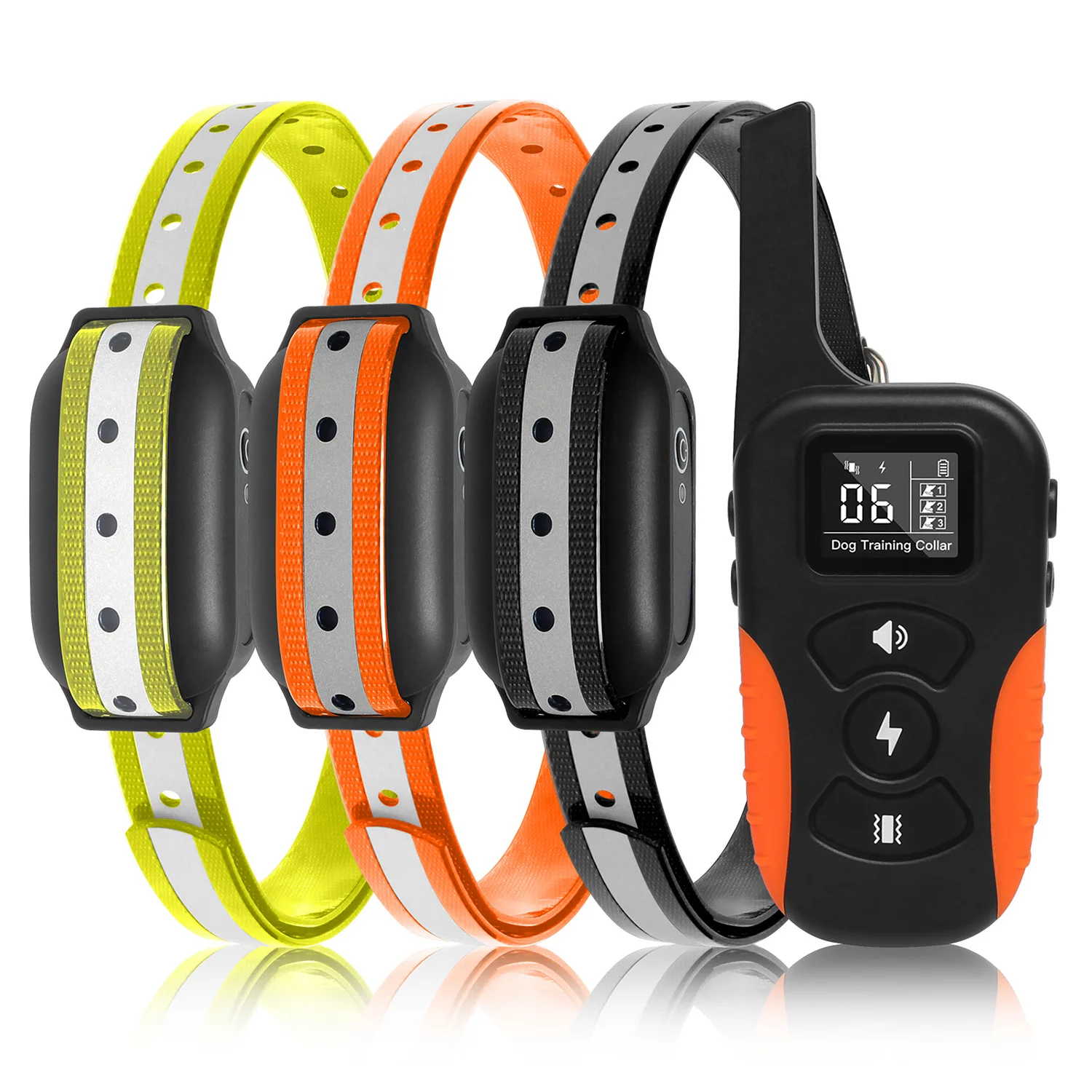 

Pet Dog Electric Training Collars No Shock Vibration Walkie Talkie Dog Training Collar With Remote