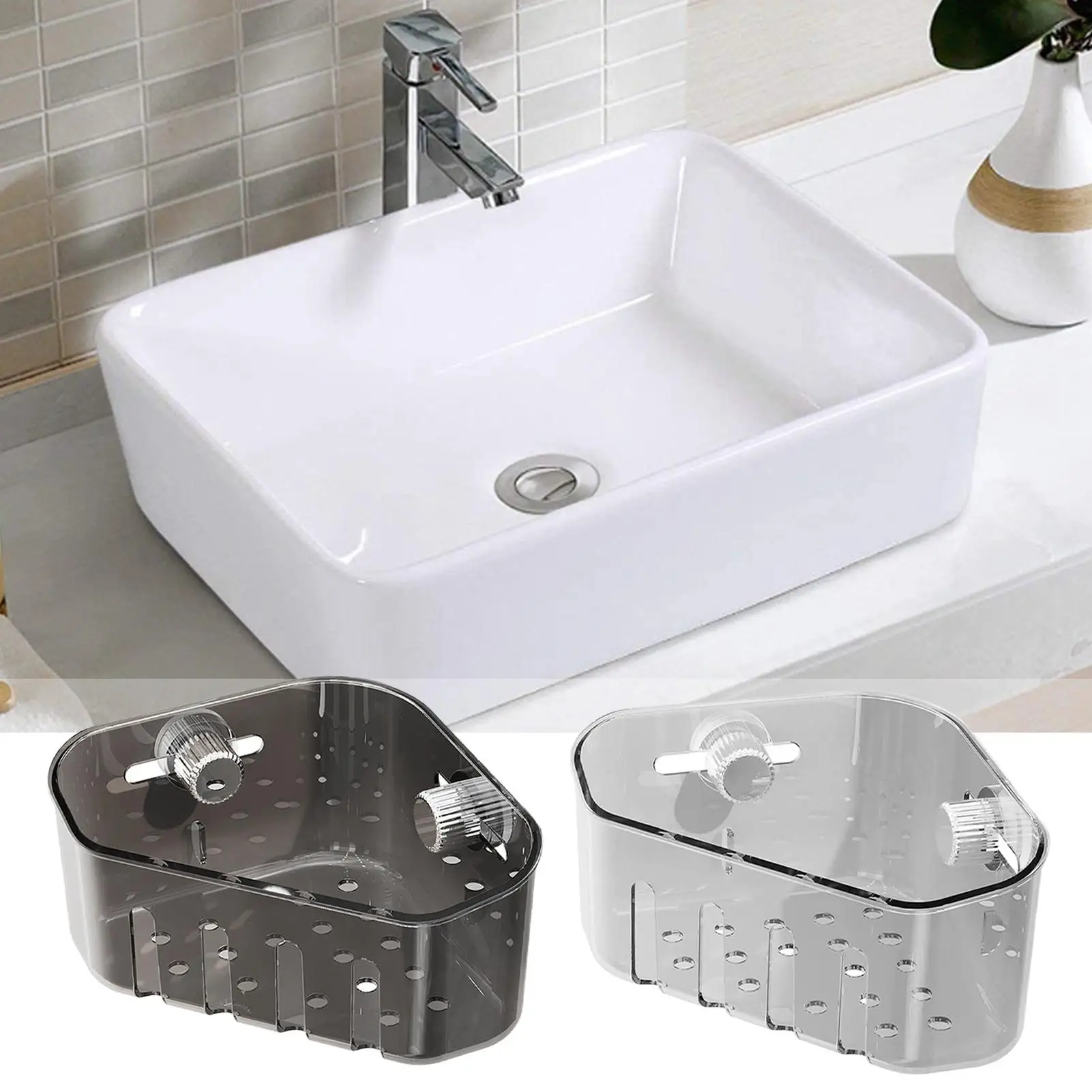 

Держатель губки для раковины, держатель губки, сливная корзина для кухонной раковины, присоска, уловитель еды, органайзер для хранения для домашнего душа