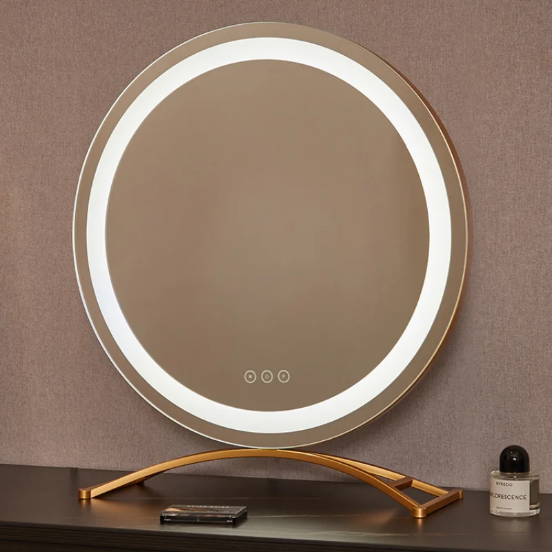 Makeup Mirror with Lights Lighted Cosmetic Vanity Mirror with Led Lights for Dressing Bedroom Tabletop Best Gifts for girl women