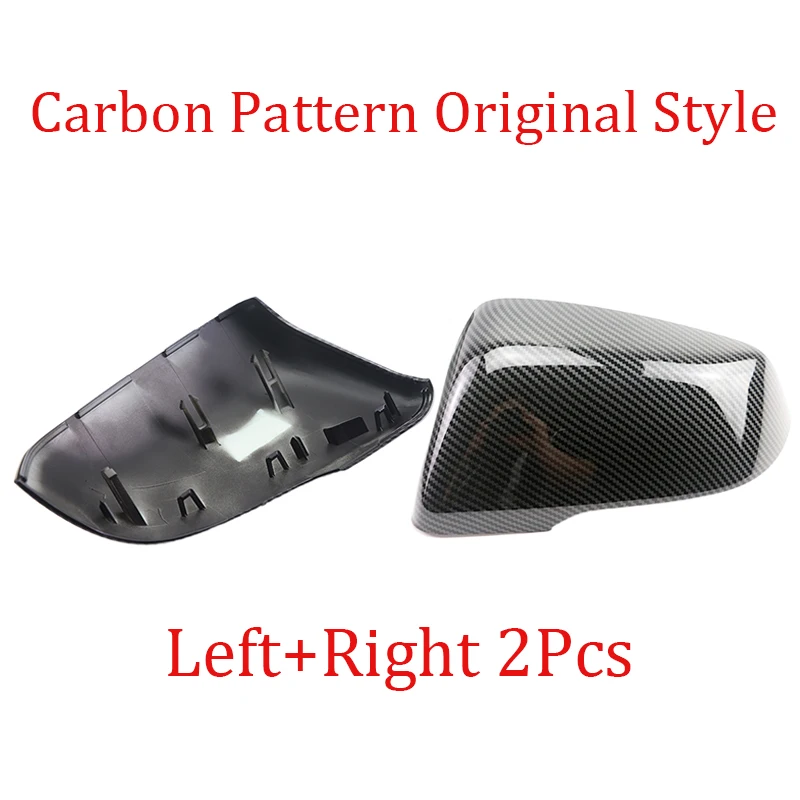 2pcs Glossy Black Side Wing modified Rearview Mirror Cover caps For BMW X1 F48 X2 F39 Z4 G29 2GT F45 F46 F52 F40 Toyota Supra image 3