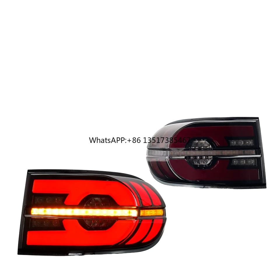 

Archaic LED Taillights for FJ Cruiser LED Taillights Sequential Turning Signal Rear Tail Lamp 2007-2015 Tail Light