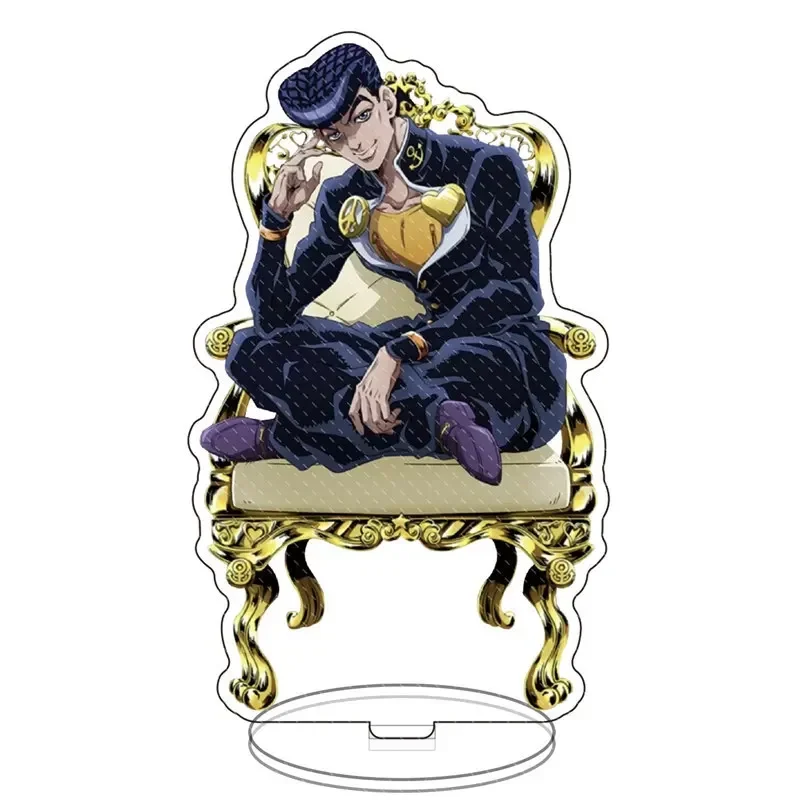 Anime Figure JoJo Bizarre Adventure Cute Cosplay Acrylic Stand Model Plate Desk Decor Standing Sign Keychain for Friend Gifts