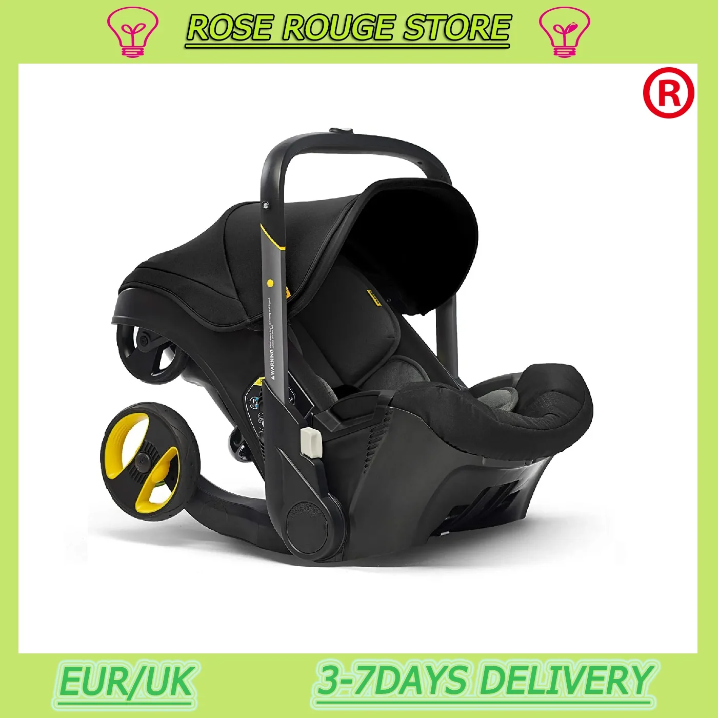 3 in 1 Stroller Lightweight Stroller Baby Carriage Baby pram Baby Safety Cart Carriage Travel System Baby Stroller Pram Newborn