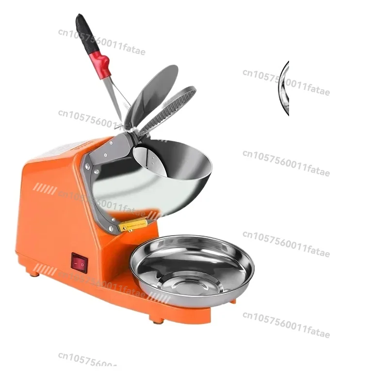 

Dual-Blade Electric Ice Crusher with Drain Pipe, 380W, 85kg/hr, 5 Colors, 220V, ABS & Aluminum Alloy, Commercial & Home Use