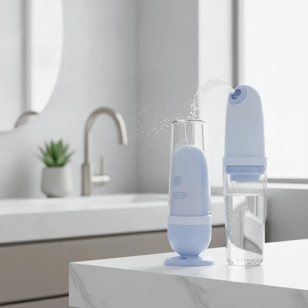 

Three-Speed Adjustment Portable Bidet Cleaning Detachable Electric Bidet Intelligent Portable Design for 3.7V/500mAh