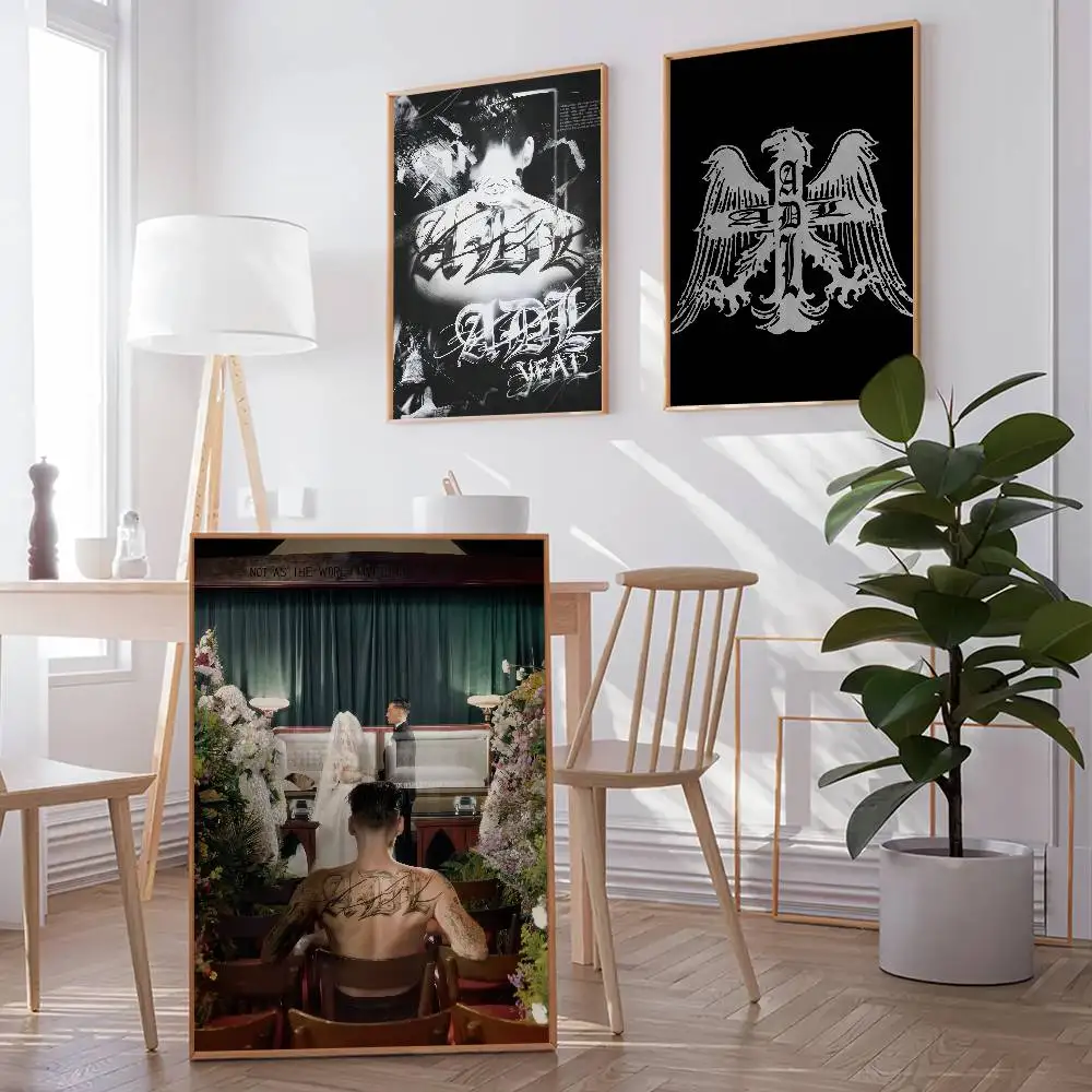 Rapper Yeat ADL New 2026 Poster For Bedroom Gamer Room Decor Restaurant Wall Trendy Aesthetic Gift