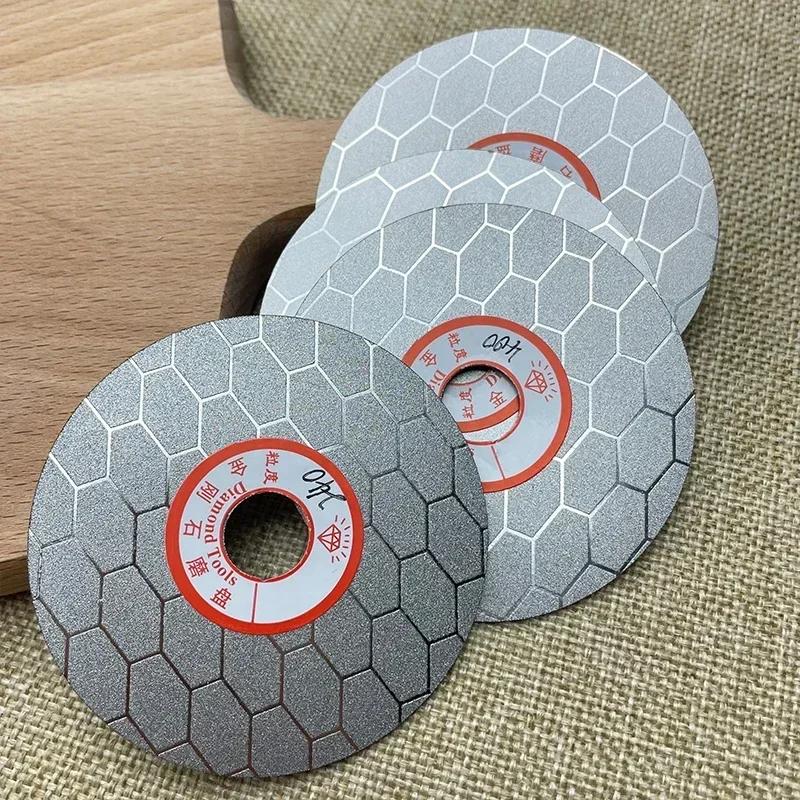 

【3pc】Diamond Coated Flat Lap Wheel Jewelry Grinding Polishing Disc Hole Diameter12mm Outer Diameter 65mm/7cm Woodworking Carving