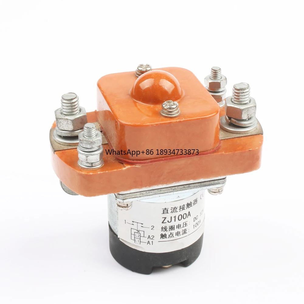 

ZJ600A 1NO (normally open) 12V 24V 36V 48V 60V 72V 100A DC Contactor for motor forklift electromobile grab car winch new