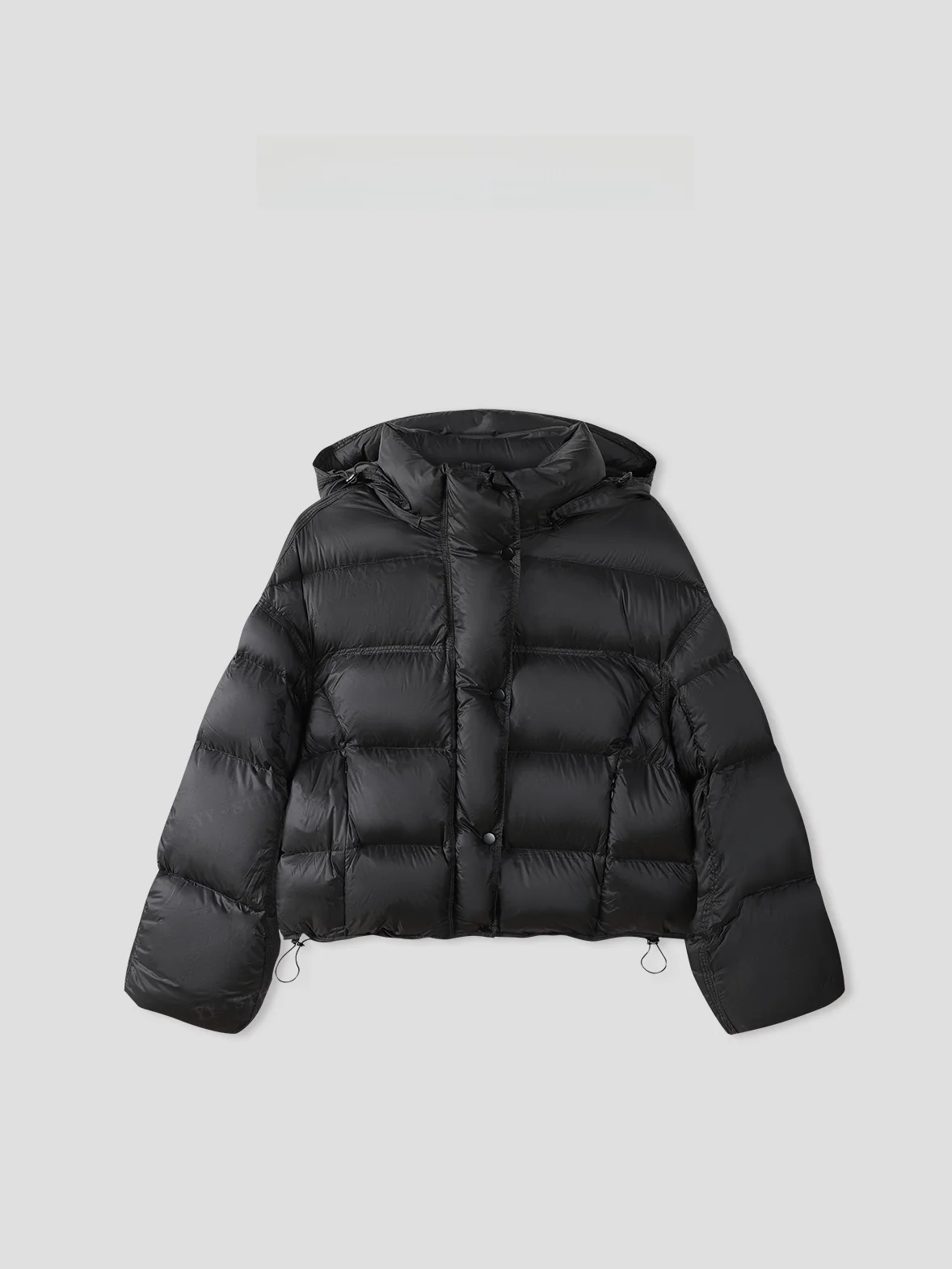 

Теплое женское зимнее пальто Jaet с капюшоном и воротником-стойкой, длинное зимнее пальто Bread Sle 90% белого цвета Du down с наполнителем Thiened на молнии...