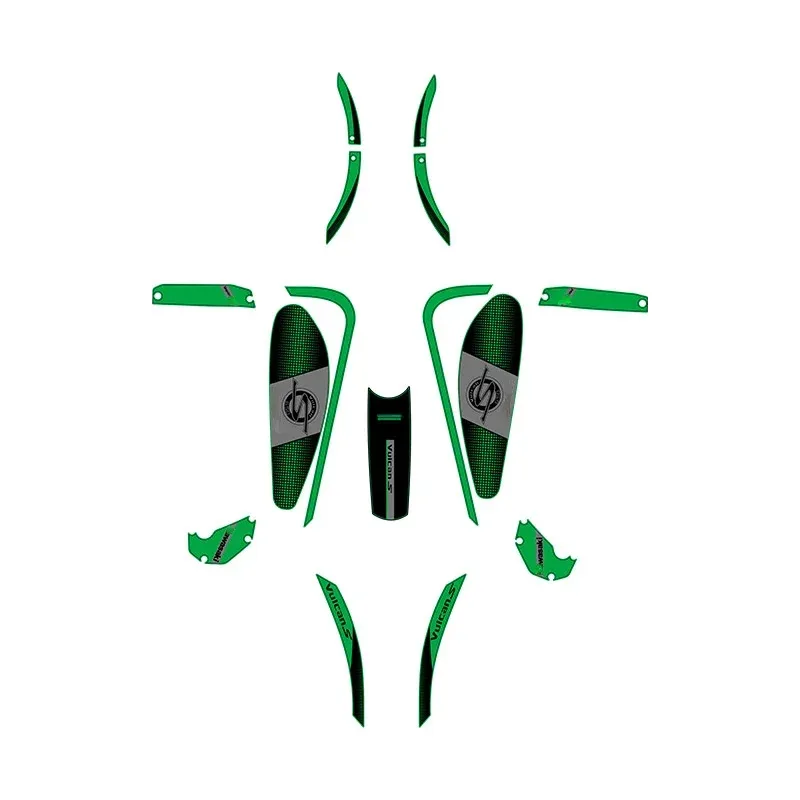 For Vulcan S 650 Motorcycle Decorative Decals Fuel Tank Body Protection Sticker