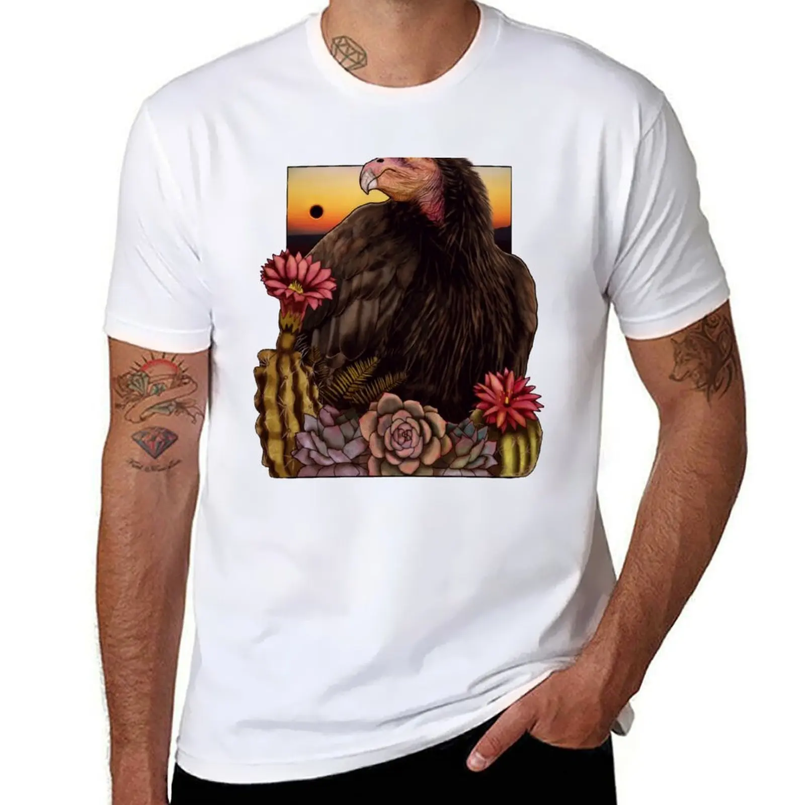 

California condor T-Shirt man tshirt man t shirt graphic T-Shirt