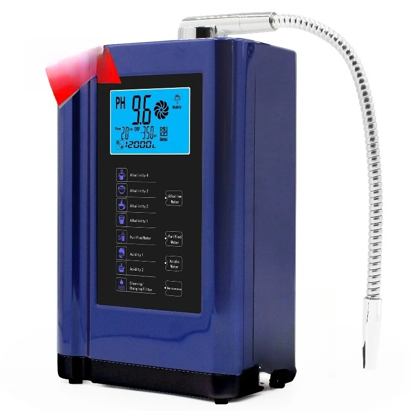 

Alkaline Water Ionizer Water Filtration System Family, Produces 3.5-10 pH Range of Acid and Alkaline Water