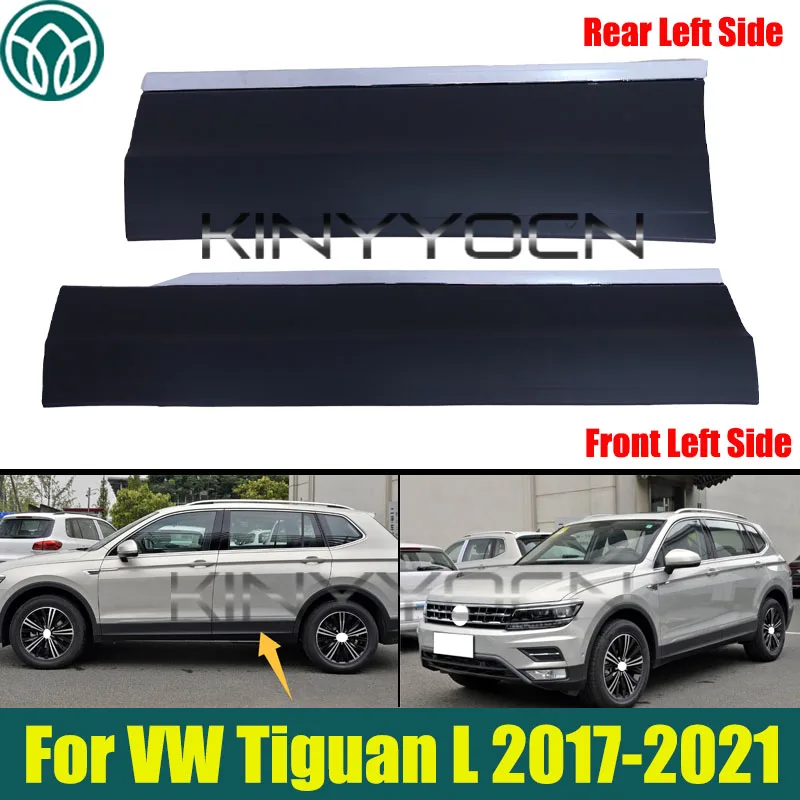 Front Or Rear Door Panel Cover For VW Tiguan L 2017 2018 2019 2020 2021 Door Moldings Panel Cover Replacement