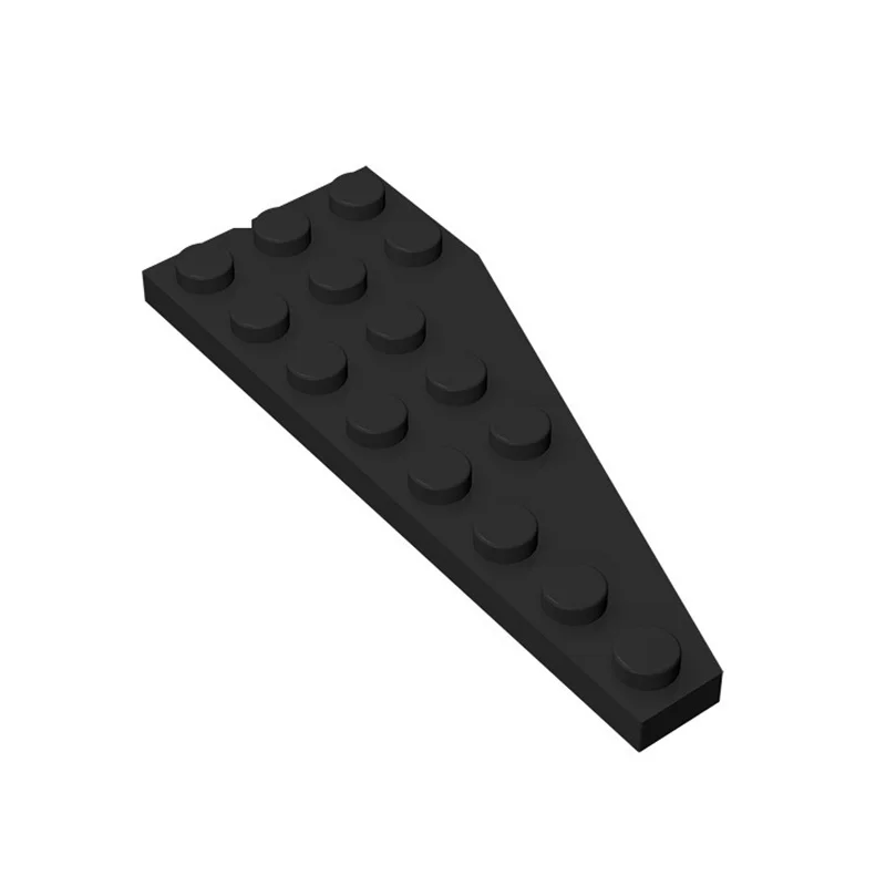 10pcs MOC Puzzle Particle 50305 Wedge Plate 8x3 Building Blocks Kit Left Board House Bricks Toys Children Gifts Dropshipping