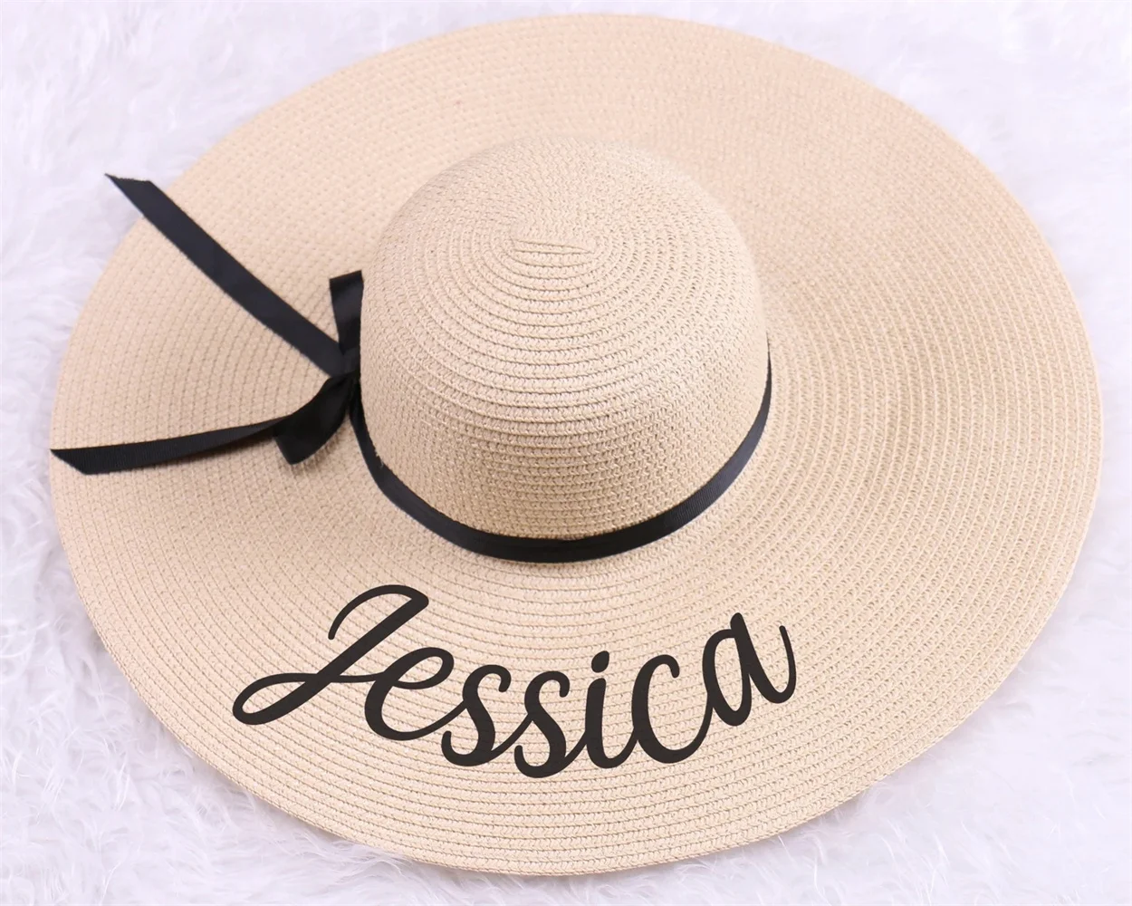 Personalized Floppy Beach Hat Bride to be Gift Bridal Party Hat Honeymoon Beach Weekend Bachelorette Trip Sun Hat Honeymoon Gift