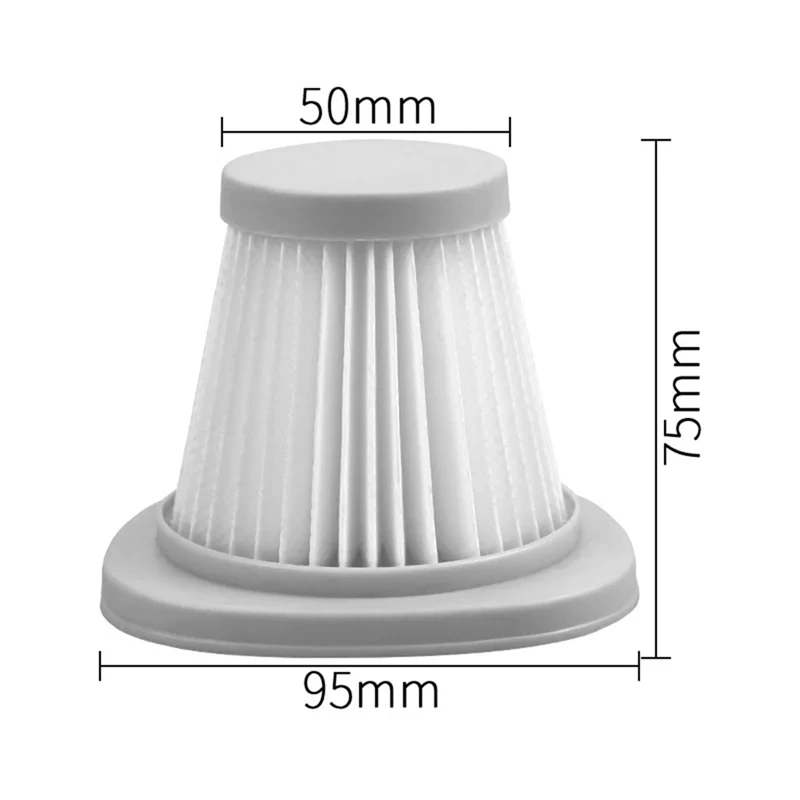 مرشحات Hepa لشاومي Deerma DX118C DX128C مكنسة كهربائية محمولة لاسلكية استبدال للمنزل إكسسوارات قطع غيار نظيفة