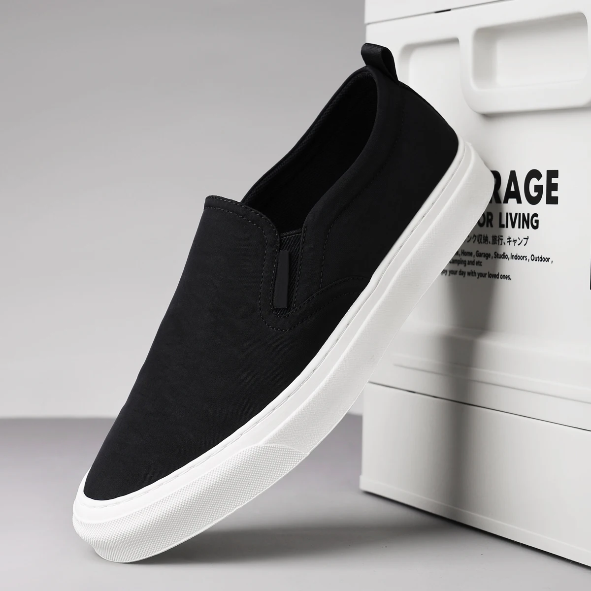 Summer New Casual Breathable Cloth Shoes Trend Versatile Low Top Men's Shoes Canvas Shoes Men's One Step Step 0078