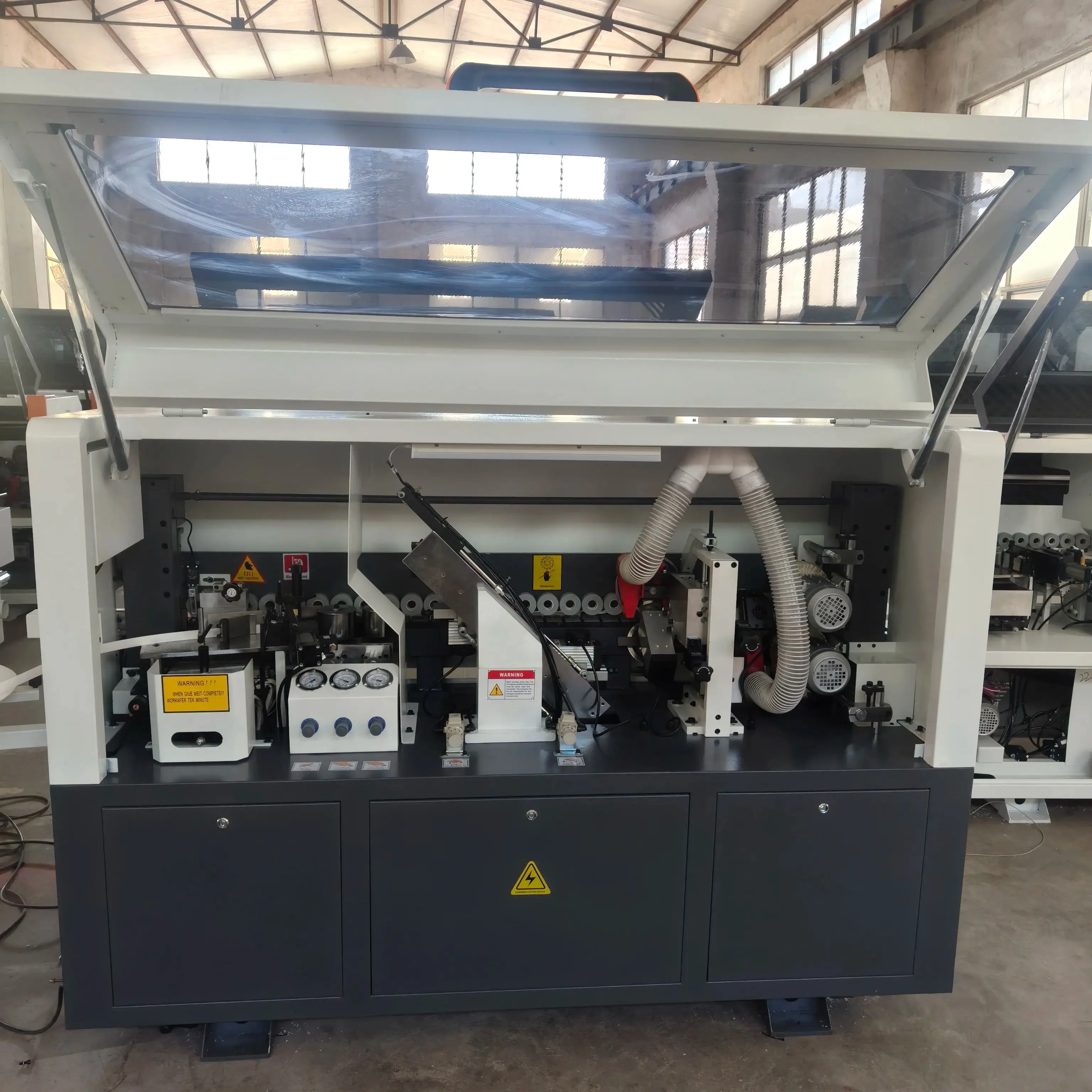 

4 Functions Cheap Edge Banding Machine Woodworking Edge Bander