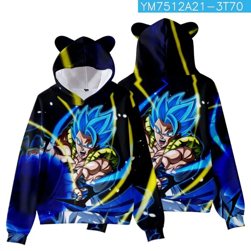 

Новая аниме-свитшот с капюшоном и 3D-принтом серии Dragon Ball для теплого и комфорта осенью и зимой