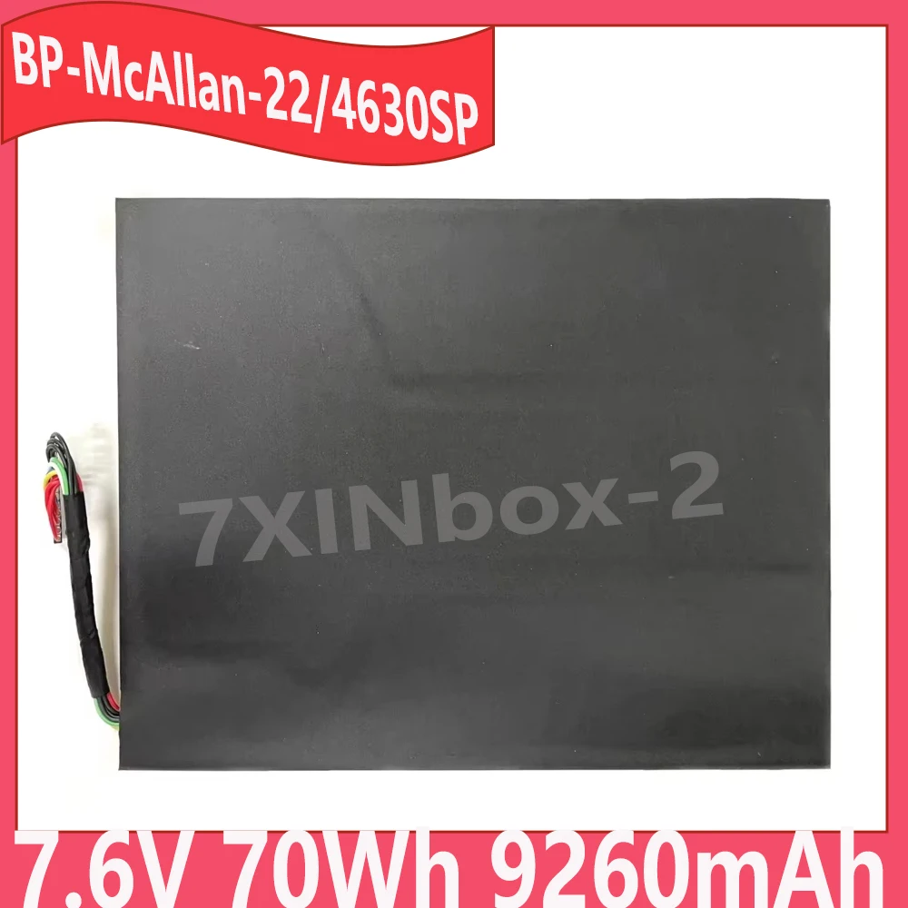 BP-McAllan-22/4630SP 0B23-011N0RV 7.6V 70Wh 9260mAh Laptop Battery For Getac Wacom msp16 MobileStation 16 Pro Notebook