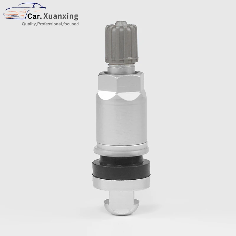 TPMS-27 Tire Valves Aluminum Tire Sensor Kit Tire Pressure Sensor Valves Stem Replacement for MG Lexus Audi Renault Bluebird