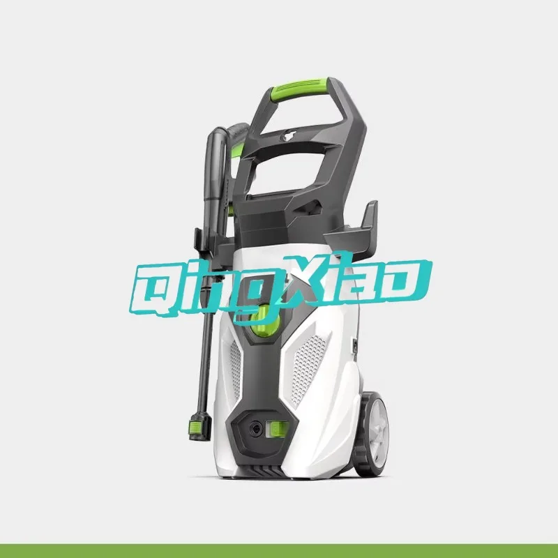 

High Pressure Car Washer Pump1400 Watts Motor 120 Bars Pressure 6.5L/Min Flow Rate 5m Outlet Hose Portable Home 11 Accessories