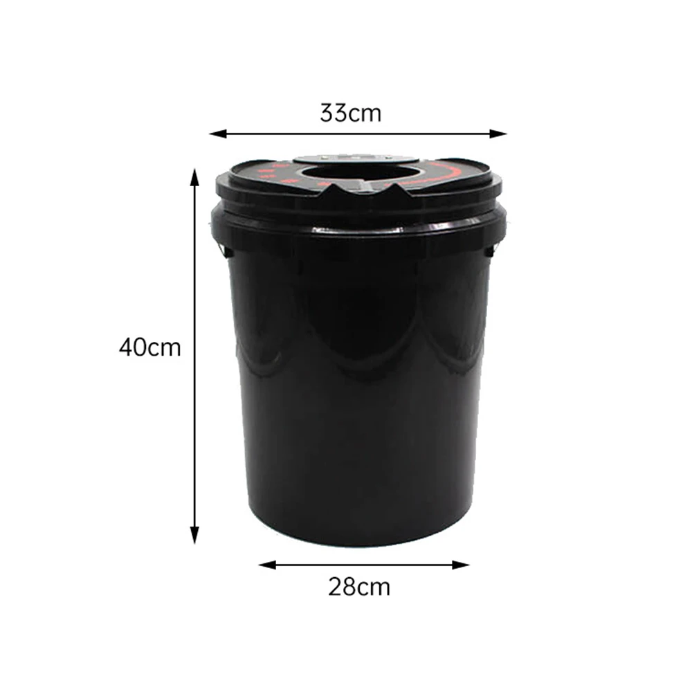 Universal Polishing Pad Washer Auto Care Buffing Pad Washer Bucket For Dual Action Rotary And Orbital Polishers Pad Cleaning