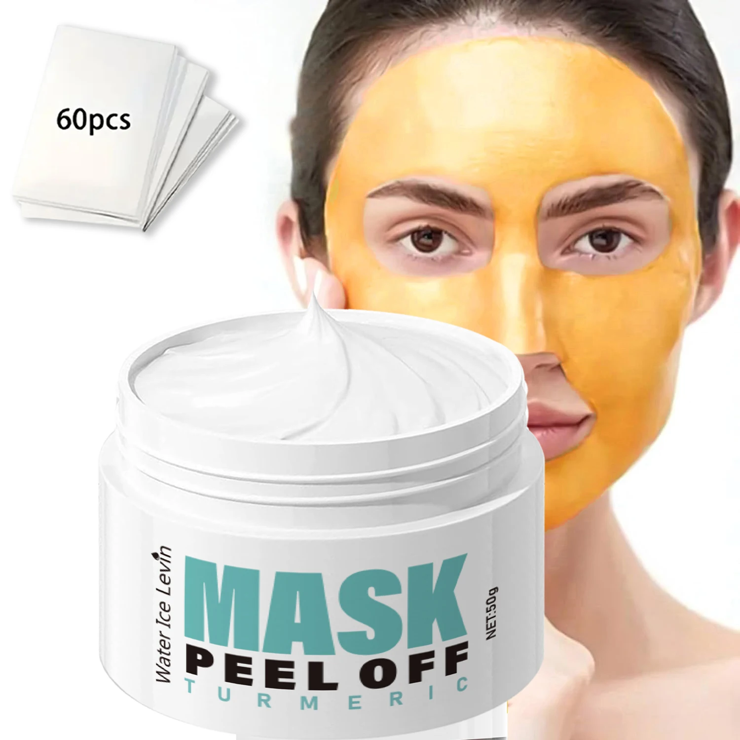 قناع تقشير الكركم فيتامين C +، والذي يمكنه ترطيبًا عميقًا وشد البشرة ويضيء لون البشرة. يتم حقنها مع مصدر الجلد. إنها مرطبة وحيوية #1