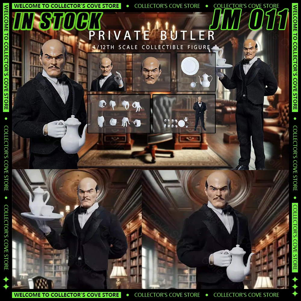 

Original Joy Man Toys JMToys JM011 PRIVATE BUTLER Action Anime Figures 1/12 Scale Collectible Figurine Model Statue Custom Toys