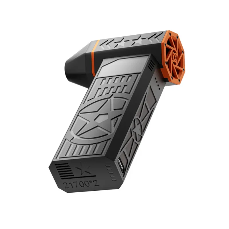 Fiizreal X50 Brushless Turbo Fan 240W High-Speed Portable 8000mAh Rechargeable 57m/s Typhoon Wind Type-C Charging Camping Fan view 3