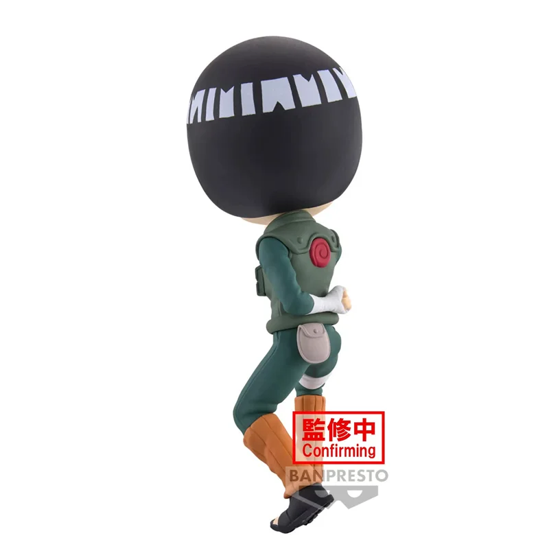 Bandai Banpresto NARUTO Shippūden Q Posket Rock Lee  Anime Figure Peripheral Ornaments Trendy Play Children's Gifts Model Doll