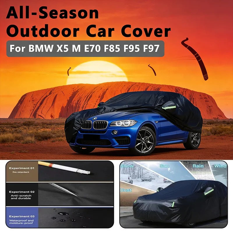 

Car covers for BMW X4 xDrive 30i M G02 Outdoor Protection Full Car Covers Snow Cover Sunshade Waterproof Dustproof Exterior