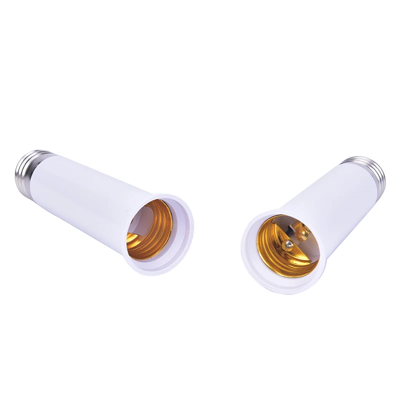 New#E27 Extender Lamp Socket E27 Lengthen Lamp Base Converter LED Light Base Extender Lamp Socket