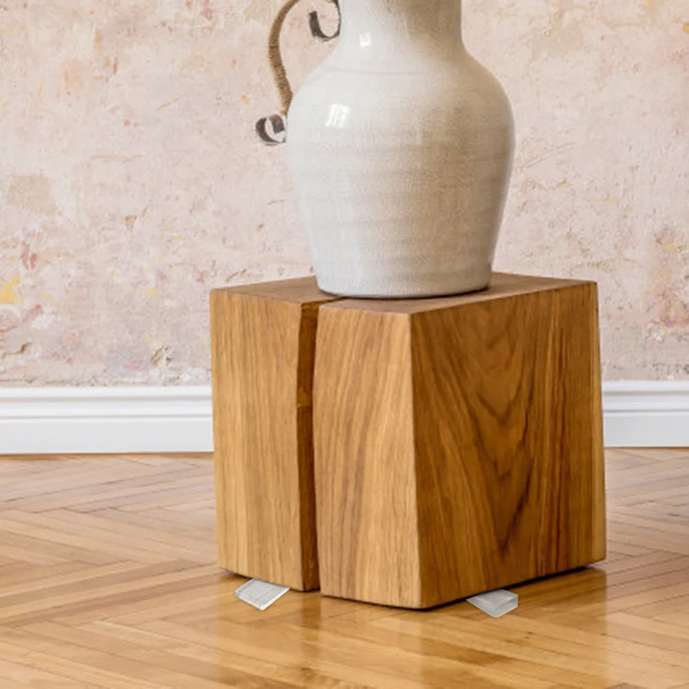 

4Pcs Furniture Leveling Shims PVC Flexible Table Feet Levelers Door Spacers for Home Use Furniture Levelers Shims for Leveling