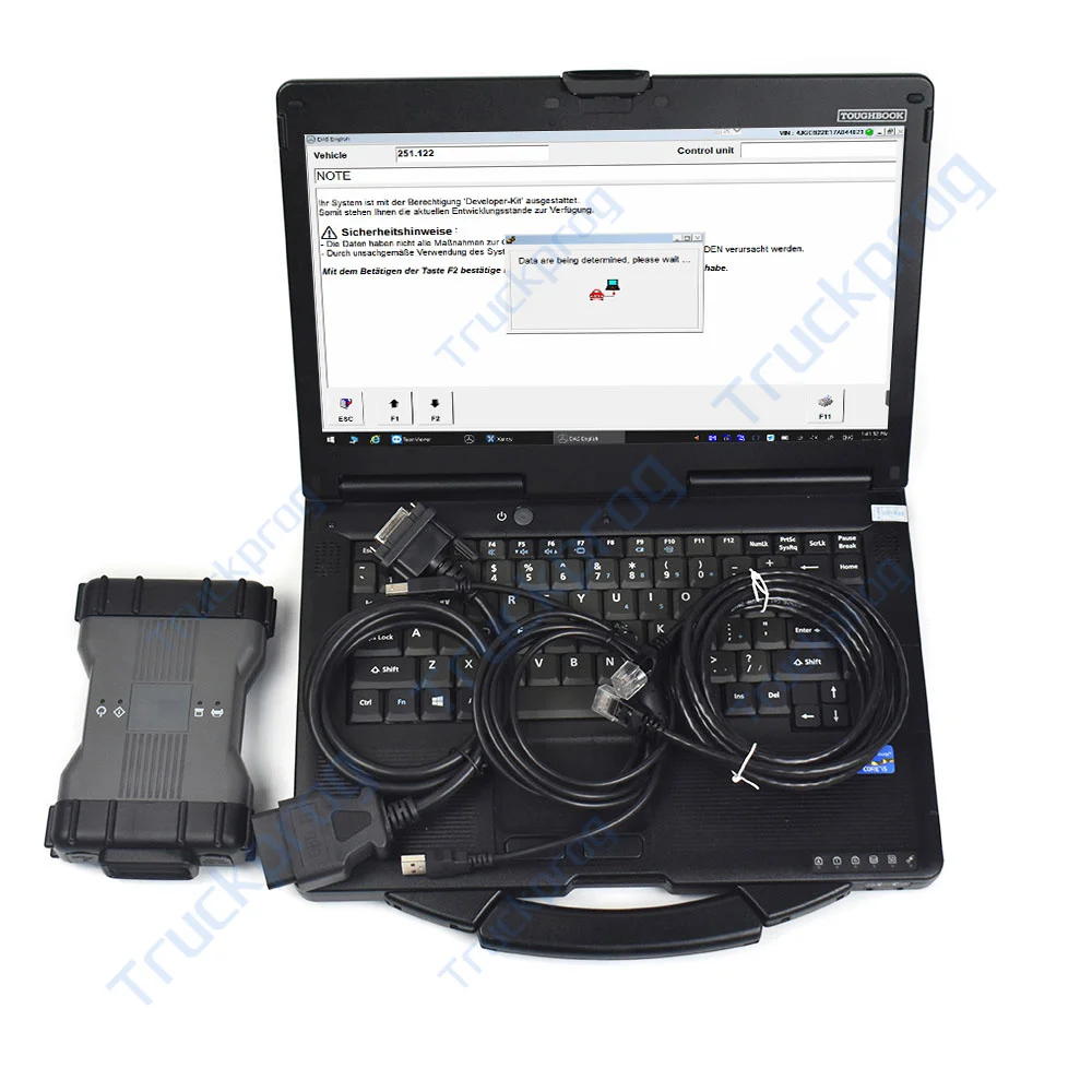 

CF53 Laptop Mutiplexer SD Connect C6 DOIP WIFI MB Star C6 Xentry das wis epc VCI Support Car BUS Diagnosis Tool