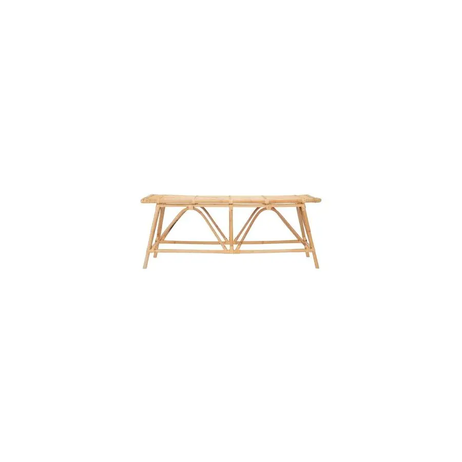 Home Collection Montgomery Natural Rattan 15 w. x 47 d. x 18 h. Coffee Table