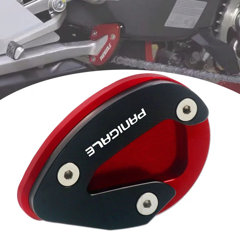 Accesorios de motocicleta CNC, soporte lateral, extensión de almohadilla ampliadora para 899, 959, 1199, 1299, V2 Panigale