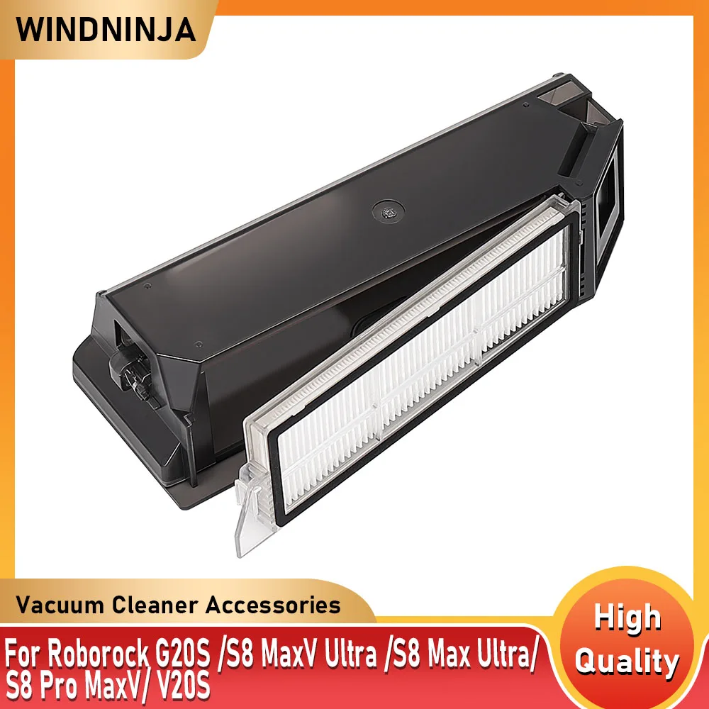 Boîte à poussière pour aspirateur Robot Roborock G20S S8 MaxV Ultra V20S S8 Max Ultra, accessoires de poubelle, pièces de rechange