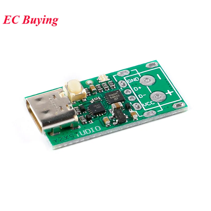 Type-C USB-C PD2.0 3.0 PD3.0 to DC Fast Charge Charging Trigger Polling Detector Notebook Power Supply Change Board Module