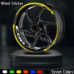 For CBR 650R CBR 600 RR CBR 1000RR CBR 650F 500R cbr400 Motorcycle Wheel Hub Sticker Rim Decal Stripe Tape Waterproof Accessorie