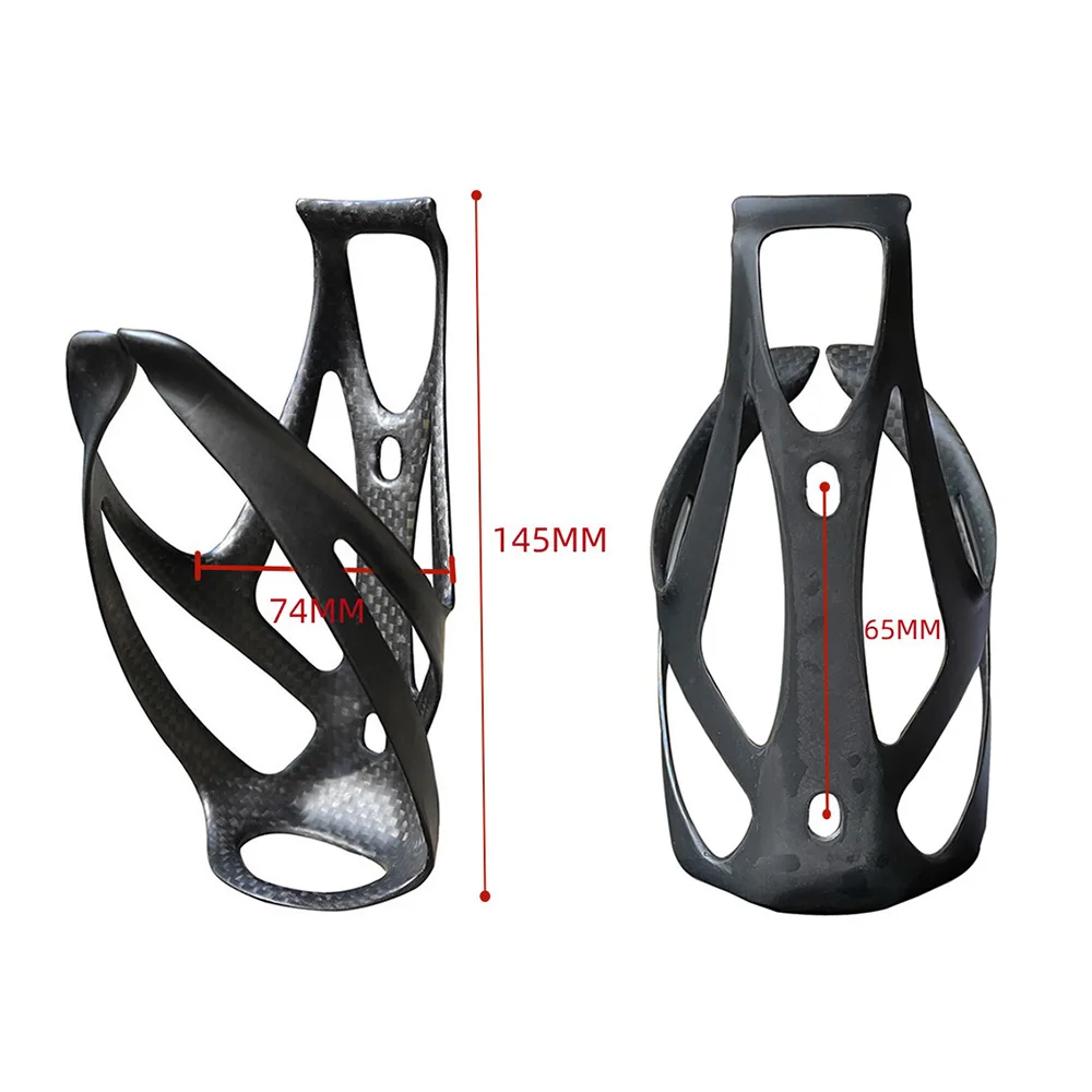 New 3K/UD Carbon Fiber Road Bike Bicycle Reliable Cycling MTB Drink Water Bottle Holder Cage Bottle Rack Bicycle Accessories