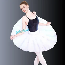 Professional Ballet Tutu White Swan Lake Ballet Dance Costume Women Half Platter Pancake Tutu Adult Kids Ballet Dance Tutu Skirt