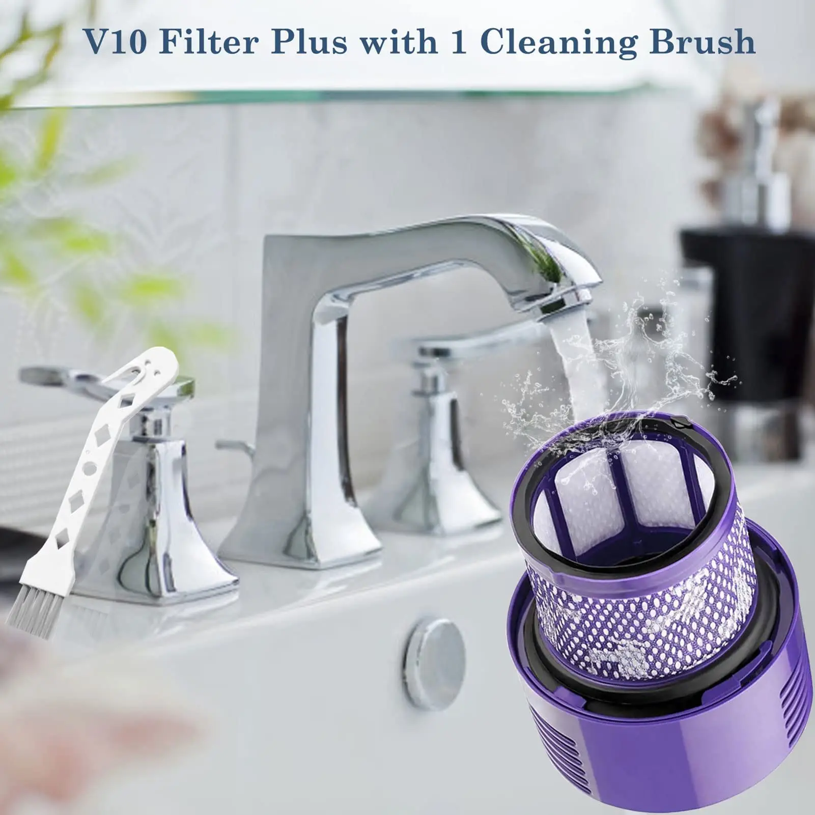 Washable For Dyson V10 Filter Sv12 Cyclone Animal Absolute Total Clean Cordless Replacement Accessories Vacuum Cleaner Parts