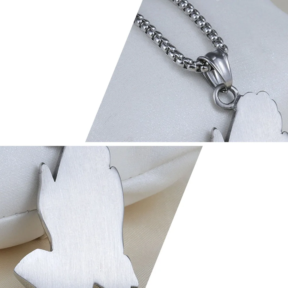 

1pc Stainless Steel Pendant Prayer Hands Necklace For Men Women Hip Hop Festival Party Unique Divine Neck Decor Gift