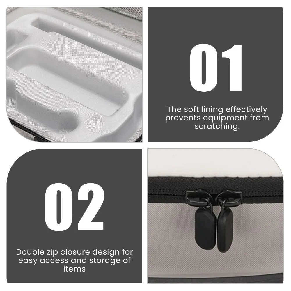 

Hard Shell Game Console Carrying Case With 2 Pockets for 24 Game Cartridges Protective Hard Shell Case for Switch 2