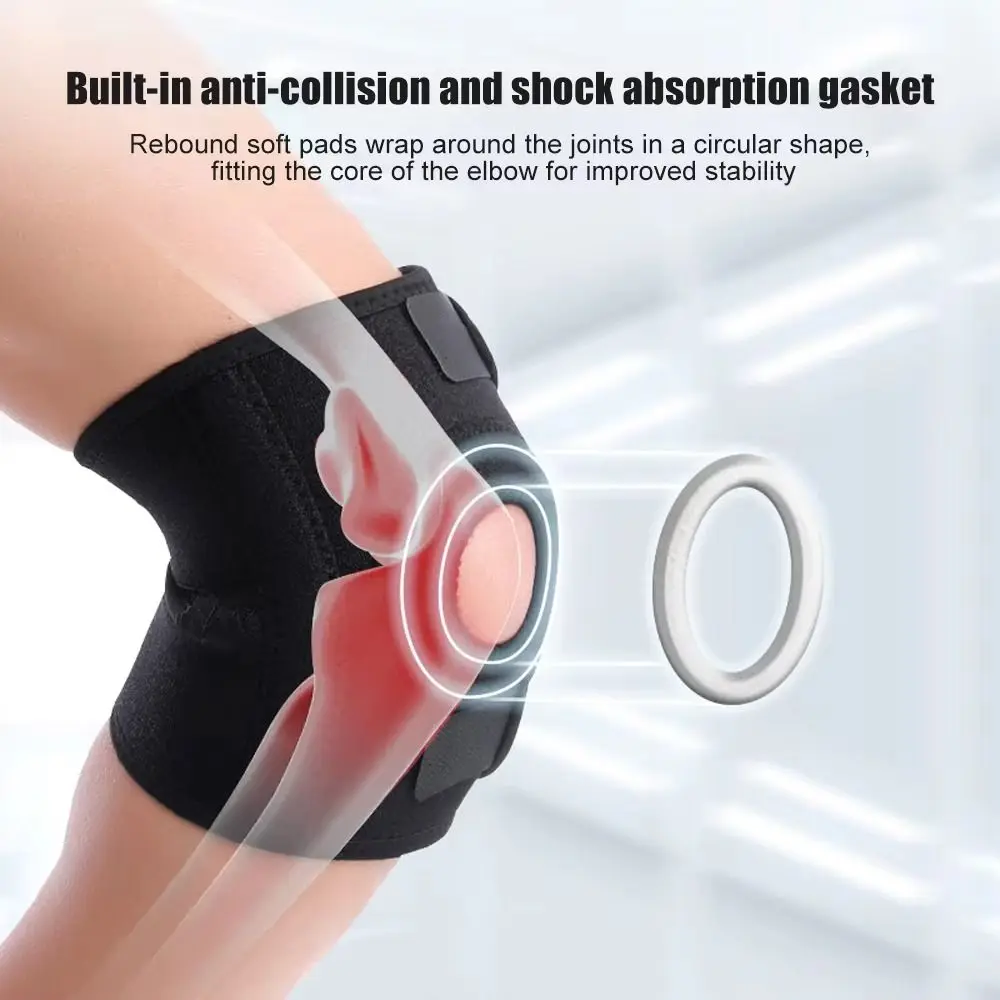 Coderas de neopreno ajustables con soporte transpirable para gimnasio - imagen 2